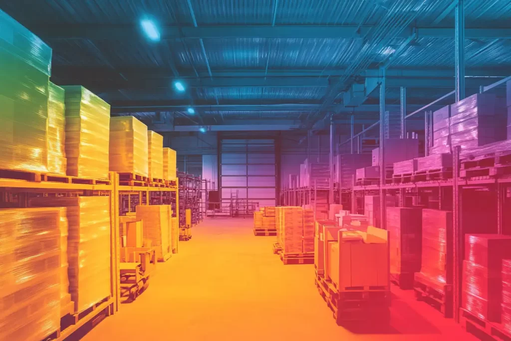 Temperature Fluctuations in Large Warehouses