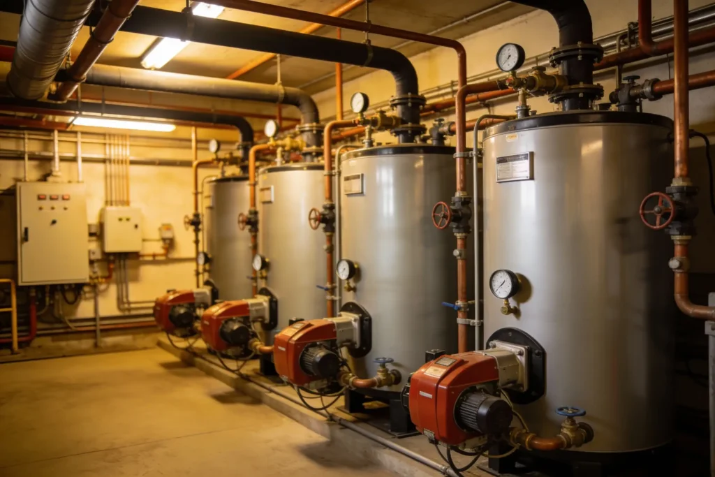 Commercial Boiler Room in Indianapolis