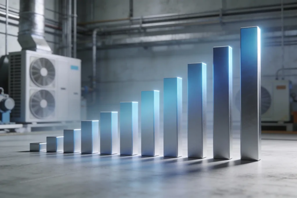 Energy efficiency bar chart
