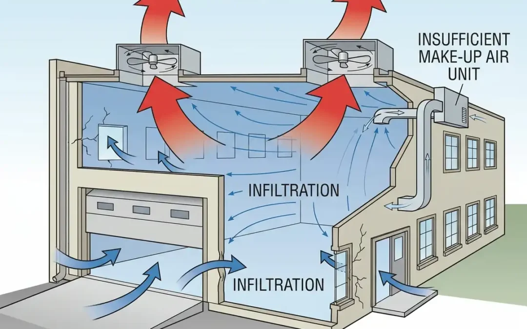 Why Commercial Make-Up Air Units Fail and What to Check First