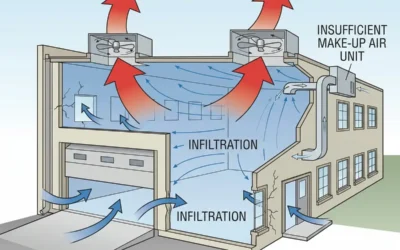 Why Commercial Make-Up Air Units Fail and What to Check First